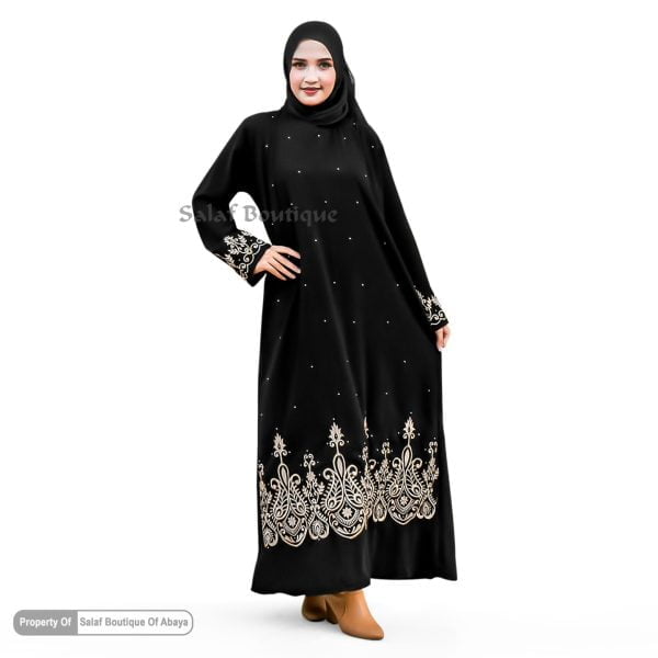 Abaya Bordir Wariyyah Original by Salaf Boutique Of Abaya