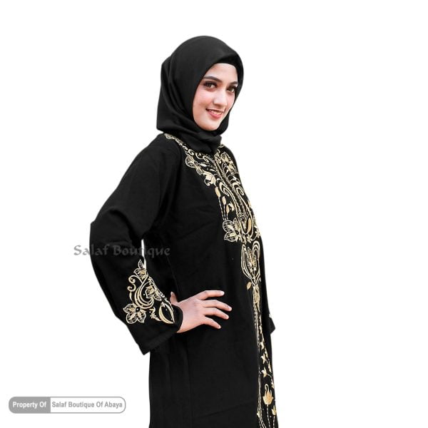 Abaya Bordir Teratai Salaf Boutique Of Abaya