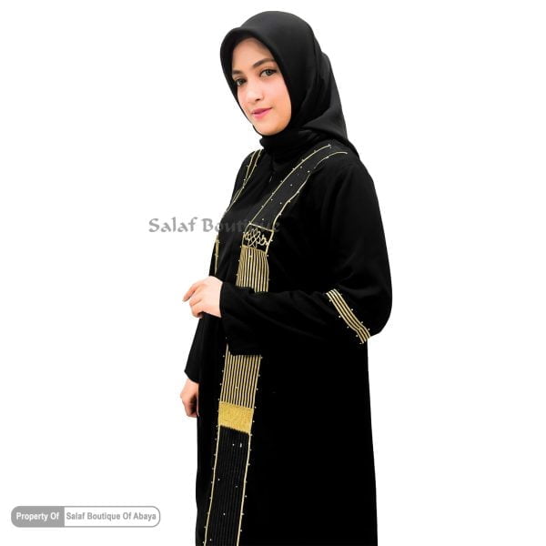 Abaya Bordir Garis Original by Salaf Boutique Of Abaya
